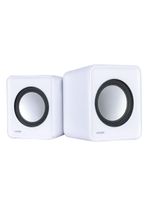 Caixa de som 20 usb 2w branca controle volume vinik