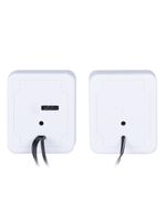 Caixa de som 20 usb 2w branca controle volume vinik