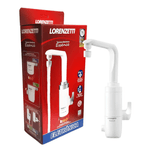 Torneira Elétrica de Mesa Lorenzetti Essence Branca 4600W 110V