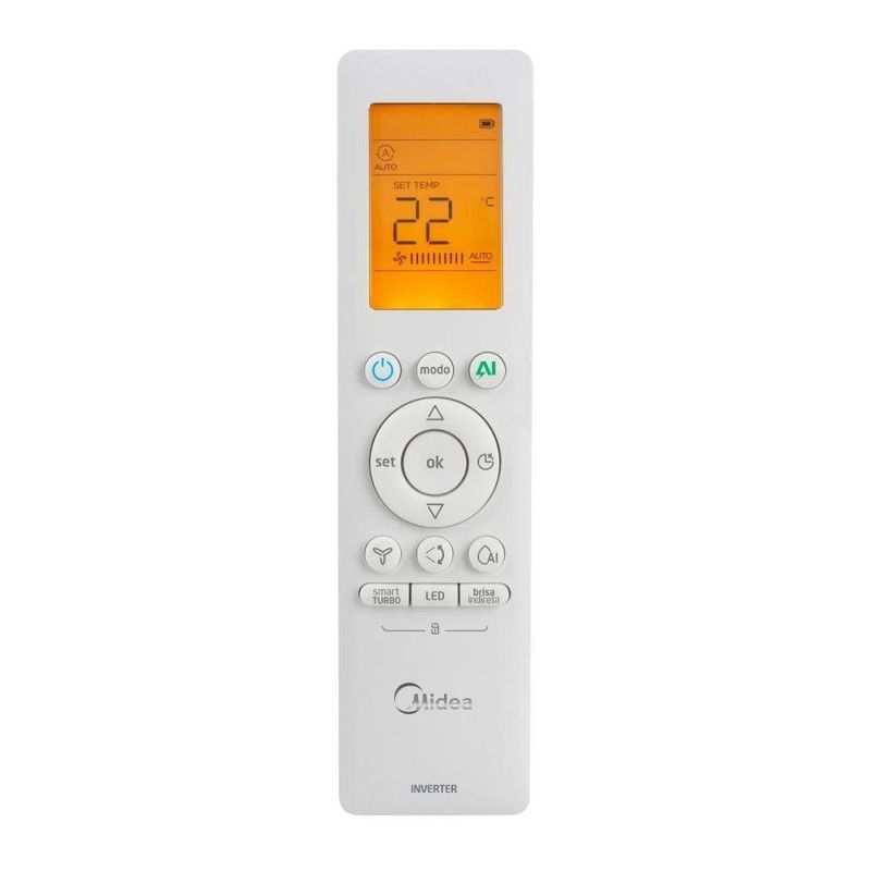 Ar Condicionado Bi Split Midea 27000 BTUs (HW 12K+K7 1V 18K) Quente e Frio Inverter 220V R410A (38MBMTA27M5)