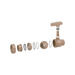Registro de Esfera Amanco com União Soldável PVC para Água Fria DN25 a DN60 32 mm