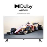 Smart TV Philco P43KRB 43" Full HD QLED Cinza com Roku TV Bivolt