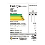 Ventilador de Coluna Britânia 75W 30cm 6 Pás 3 Velocidades Preto BVC31A 220V
