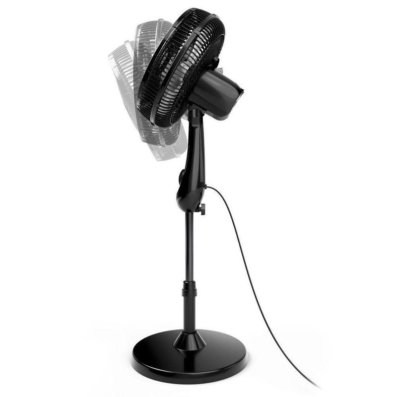 Ventilador de Coluna Britânia 75W 30cm 6 Pás 3 Velocidades Preto BVC31A 220V