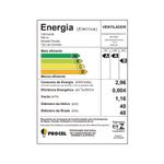 Ventilador de Coluna Britânia 160W 40cm 6 Pás 3 Velocidades Preto BVC41A 110V