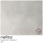 Sofá Curvo 03 Lugares 180cm Eron Braço Direito Suede Camurça Bege - Nexta Casa
