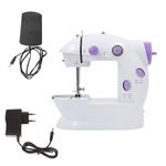 Máquina de Costura Doméstica Portátil Grupo Shopmix Sm-202a Branca Bivolt