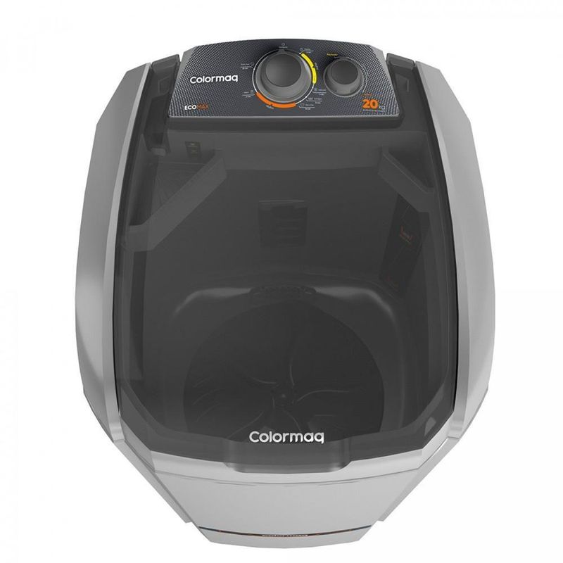 Tanquinho Semiautomático Colormaq Lcs 20Kg 127V Prata 127V