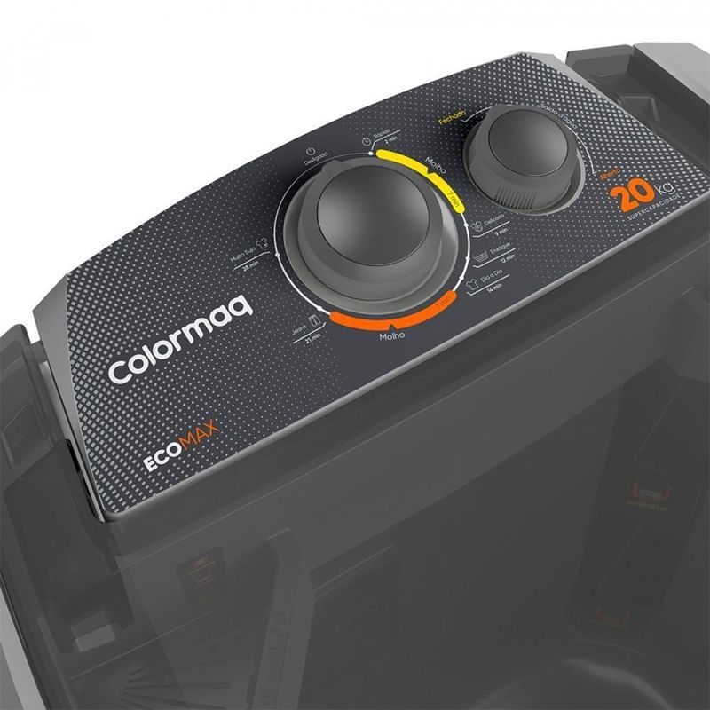 Tanquinho Semiautomático Colormaq Lcs 20Kg 127V Prata 127V