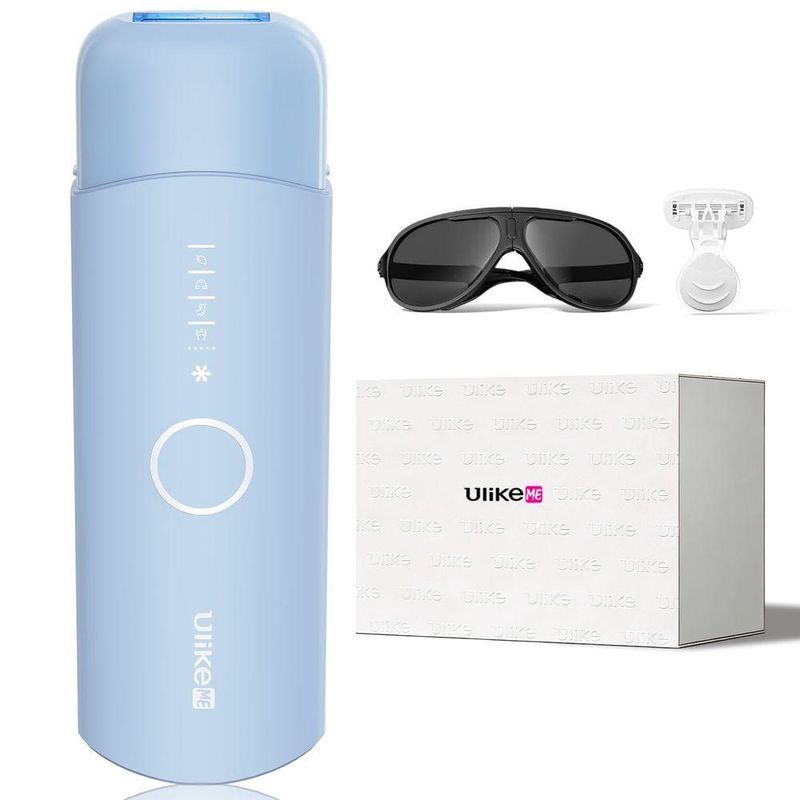 Depilador a Laser Ipl Ulike Me Luz Pulsada Indolor para Corpo e Rosto com Safira Bivolt