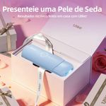 Depilador a Laser Ipl Ulike Me Luz Pulsada Indolor para Corpo e Rosto com Safira Bivolt