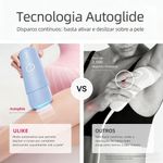 Depilador a Laser Ipl Ulike Me Luz Pulsada Indolor para Corpo e Rosto com Safira Bivolt