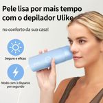Depilador a Laser Ipl Ulike Me Luz Pulsada Indolor para Corpo e Rosto com Safira Bivolt