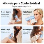Depilador a Laser Ipl Ulike Me Luz Pulsada Indolor para Corpo e Rosto com Safira Bivolt