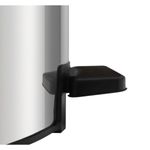 Lixeira com Pedal Tramontina Loop Aço Inox Polido 12 Litros