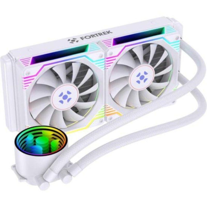 Water Cooler Fortrek Breezy 240 Mm Fan Duplo Branco