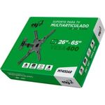 Suporte Para Tv Articulado Elg Mt400ar 26-65" Preto