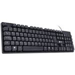 Teclado Usb Dynamic Chocolate Abnt2 Cabo 18m Preto - Vinik - Dt160