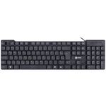 Teclado Usb Dynamic Chocolate Abnt2 Cabo 18m Preto - Vinik - Dt160
