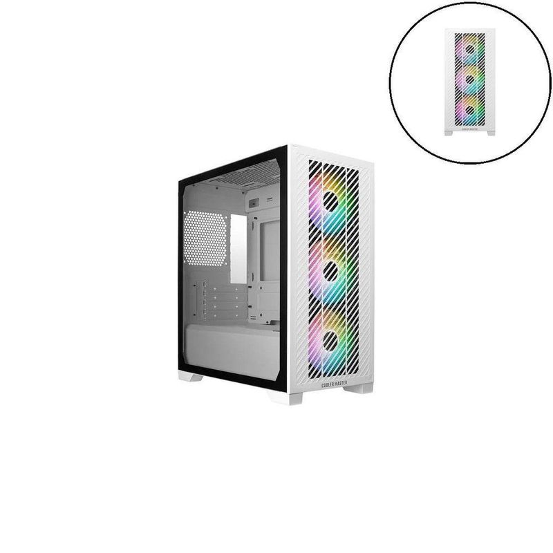 Gabinete Cooler Master Elite301 Branco