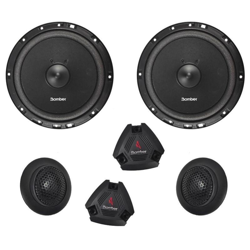 Alto Falante Bomber Kit Two Way Tkl 6" 60w Rms