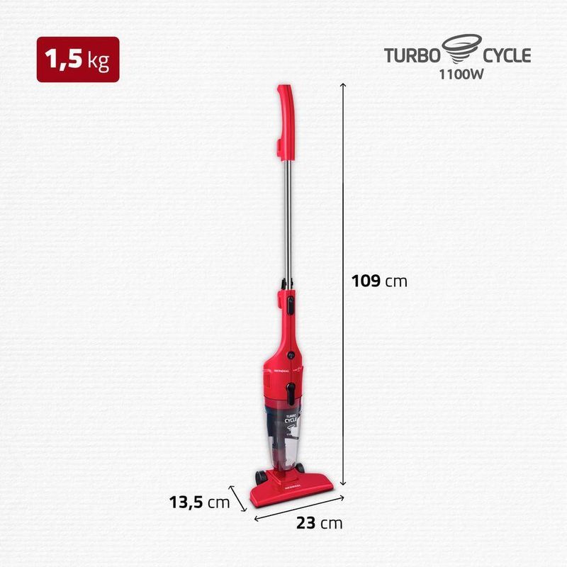Aspirador De Pó Mondial Turbo Cycle Vermelho Preto 127V AP-36