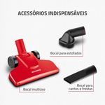 Aspirador De Pó Mondial Turbo Cycle Vermelho Preto 127V AP-36