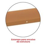 Estante De Estrutura Metálica Com 6 Prateleiras 175cm(a)92acm(l)40cm(p) Com Reforço Laranja Picasso