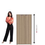 Armário Alto Para Escritório 2 Portas Com Chave 160cm Linha P15