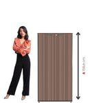 Armário Alto Para Escritório 2 Portas Com Chave 160cm Linha P15