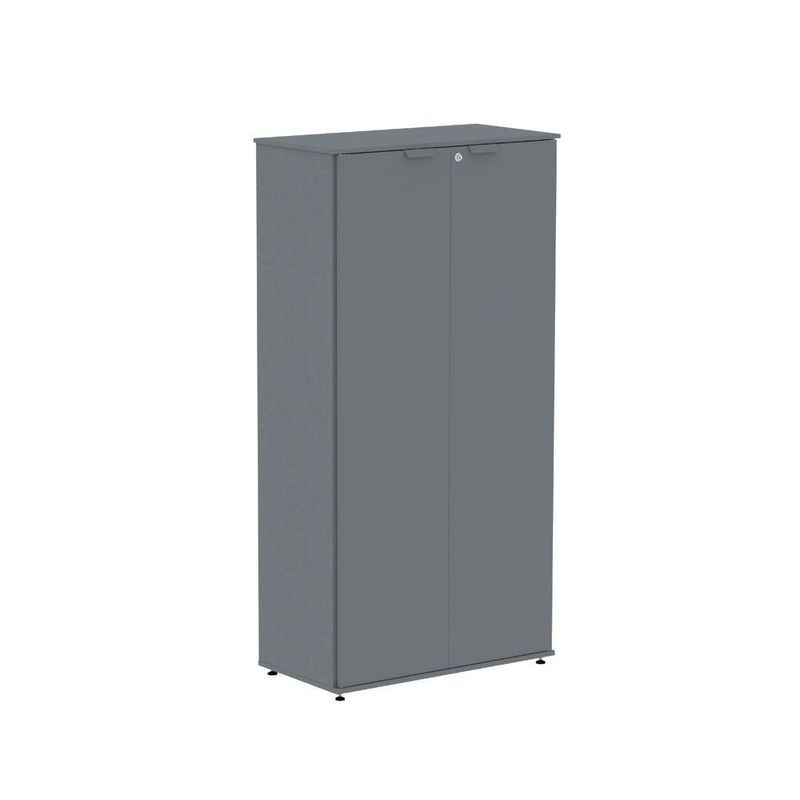 Armário Alto Para Escritório 2 Portas Com Chave 160cm Linha P15