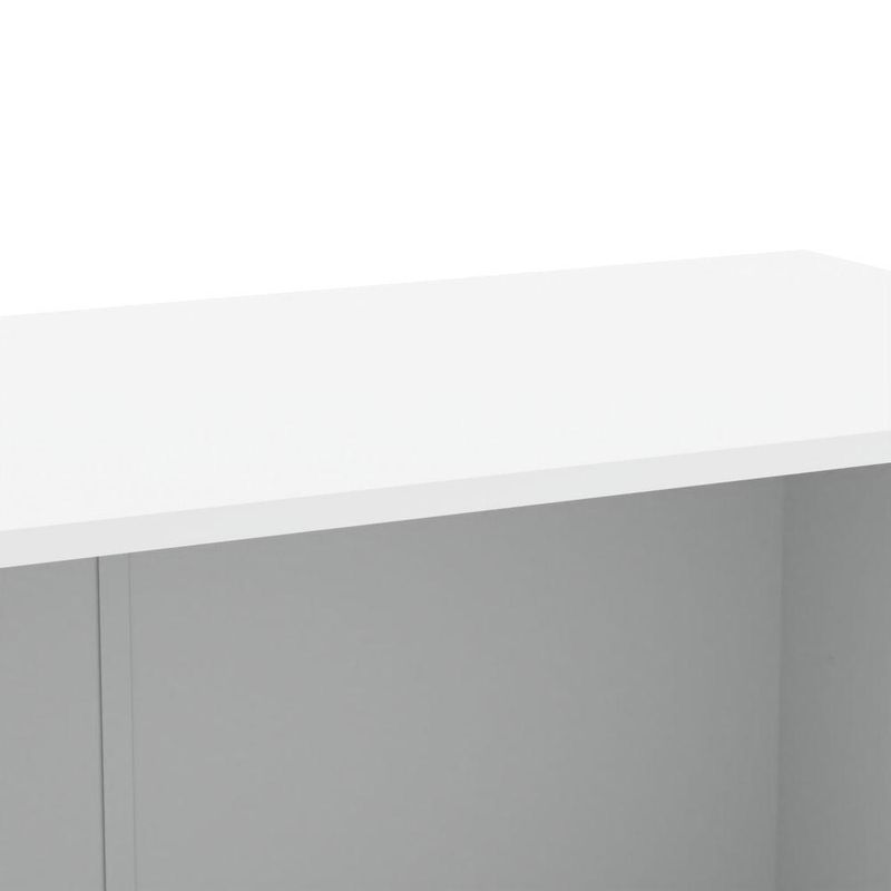Armário Misto Para Escritório 2 Portas Com Chave 160cm Linha P15