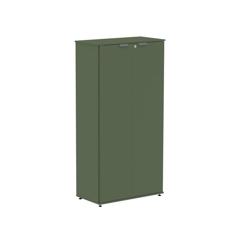 Armário Alto Para Escritório 2 Portas Com Chave 160cm Linha P15