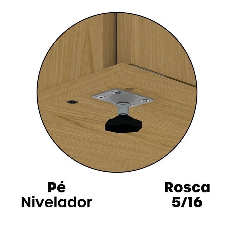 Armário Alto Para Escritório 2 Portas Com Chave 160cm Linha P15