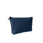 Kit Bolsa Boho Sacola E Necesseire Topgrife Couro Cor Azul Marinho Tamanho único