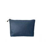 Kit Bolsa Boho Sacola E Necesseire Topgrife Couro Cor Azul Marinho Tamanho único