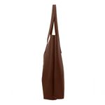 Kit Bolsa Boho Sacola E Necesseire Topgrife Couro Cor Marrom Tamanho único
