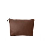 Kit Bolsa Boho Sacola E Necesseire Topgrife Couro Cor Marrom Tamanho único