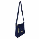 Kit Bolsa E Porta Oculos Direto De Fábrica Topgrife Atacado Couro Cor Azul Marinho Tamanho único