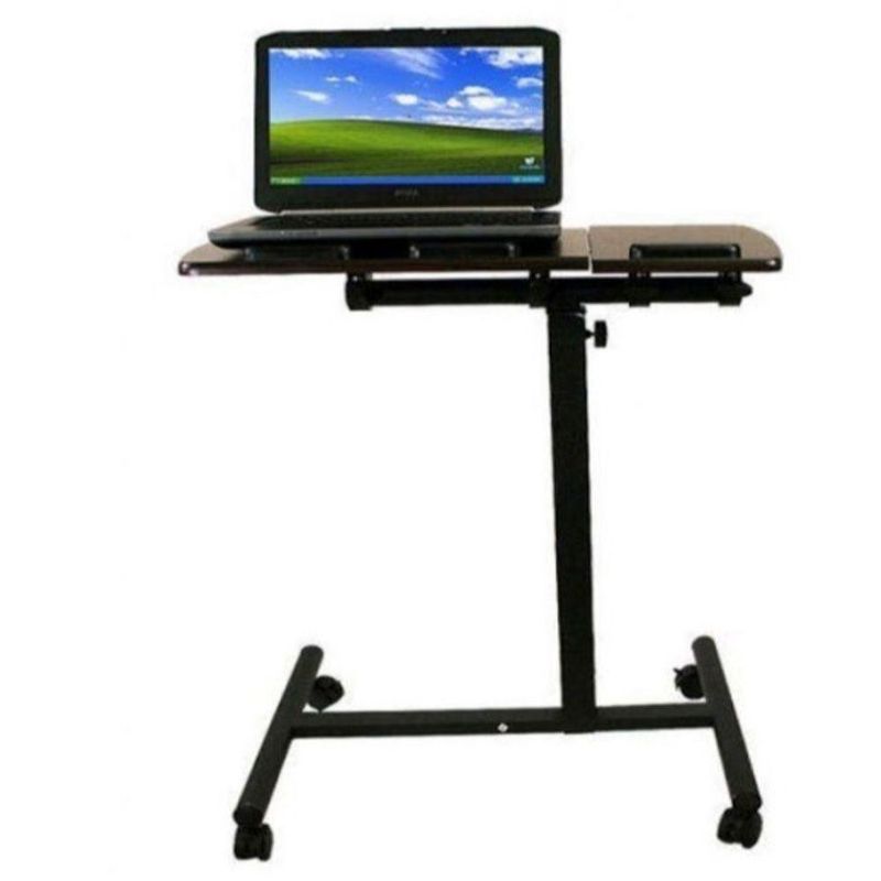 Mesa Notebook Multiuso Suporte De Luxo Com Ajuste De Altura E Inclinação Ergonomica Cama Sofa Preto