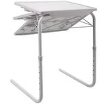 Mesa Dobravel Multiuso Notebook 18 Em 1 Portatil Branca