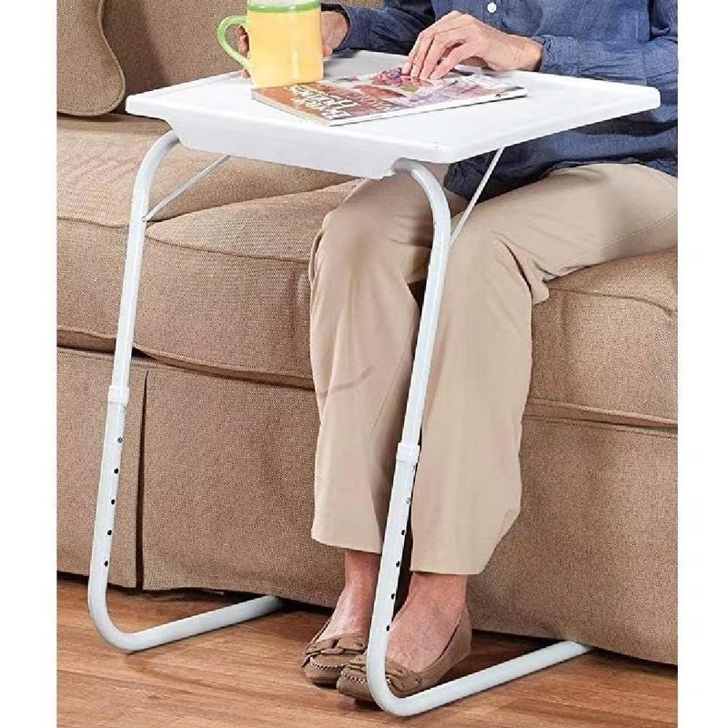 Mesa Dobravel Multiuso Notebook 18 Em 1 Portatil Branca