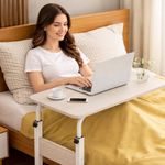 Mesa Multiuso Notebook Ajustavel Cafe Sofa Cama Com Rodas Computador Home Office Computador