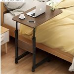 Mesa Multiuso Notebook Ajustavel Cafe Sofa Cama Com Rodas Computador Home Office Computador Marrom