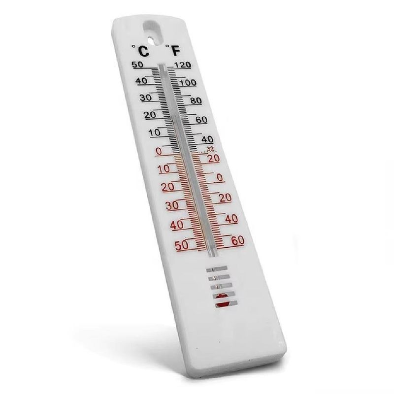 Termometro Ambiente De Parede Casa Sauna Sitio Interno Externo Analogico Higrometro Escala °c E °f