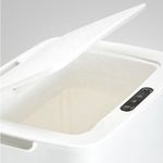 Lixeira Automatica 14l Cesto De Lixo Com Sensor Inteligente Branca