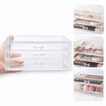Organizador Maquiagem Cosmeticos Com 3 Gavetas Acrilico