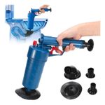 Desentupidor Alta Pressao Pistola Desentupidora Bomba Manual Succao Vaso Sanitario Privada Cano