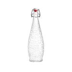 Garrafa Vidro 950ml Tampa Hermetica Licoreira Whisky Agua Suco Cachaca Vinho Suqueira Decorativa