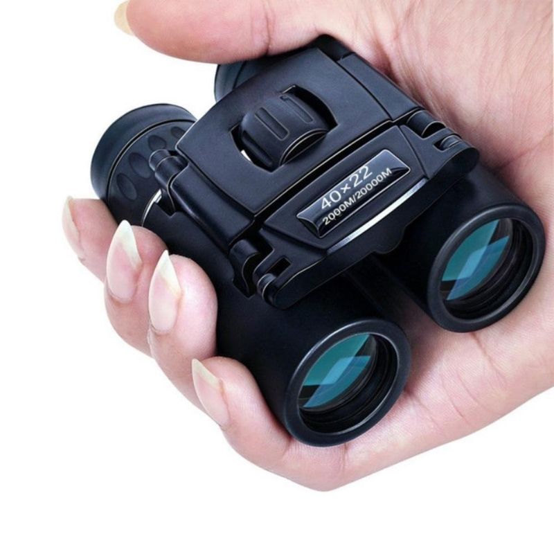 Binoculo Longo Alcance 40x22 Com Estojo 2000m Diurno Noturno 2km Zoom Ajustavel